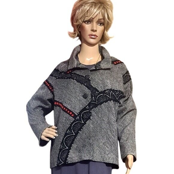 Couture Etsuko Designer Jacket! Hello Admirers Of Fine Jackets! - Picture 2 of 8